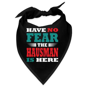 Have no Fear the Hausmann is here Outfit - Bandana - Schwarz - Vorne