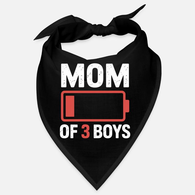 Mutter von 3 Jungen Batteriestrom Bandana