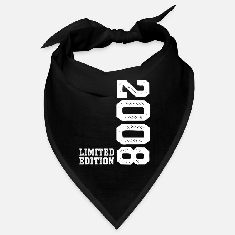 18e anniversaire 2008 Édition limitée garçons filles Bandana