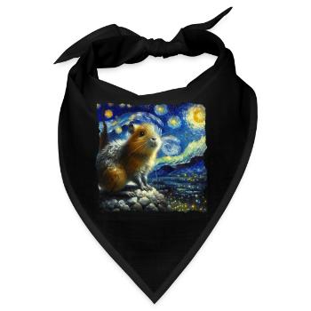 Aguti Starry Night - Bandana - Schwarz - Vorne
