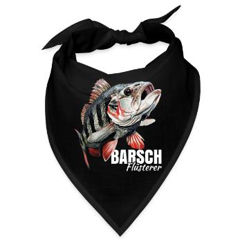 Barsch Flüsterer - Bandana - Schwarz - Vorne