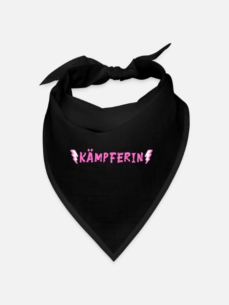 Fighter - Bandana - black - Front
