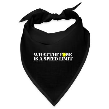 Auto - Bandana - Schwarz - Vorne