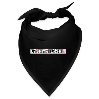 le Shit et la Shit  - Bandana - Schwarz - Vorne