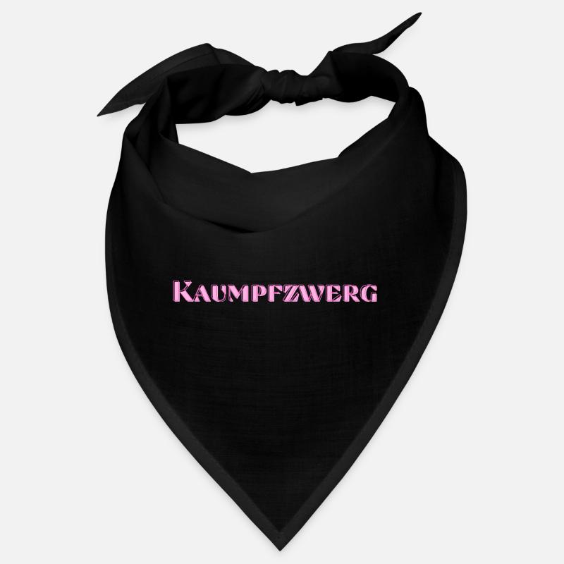 Kaumpfzwerg - Bandana - Schwarz