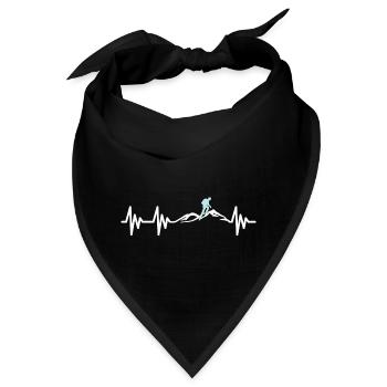 Bergsteigen Mountains Hiking Climbing - Bandana - Schwarz - Vorne
