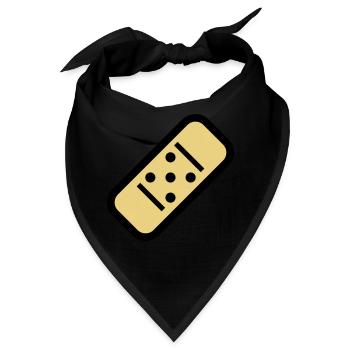 Comic Pflaster - Bandana - Schwarz - Vorne