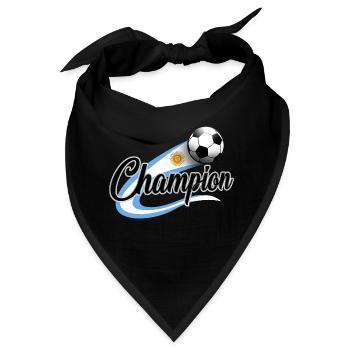 ARGENTINA SOCCER - Bandana - Schwarz - Vorne
