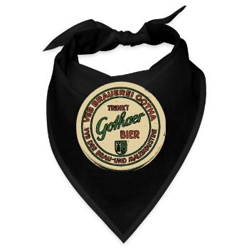 VEB Brauerei Gotha - Bandana - Schwarz - Vorne