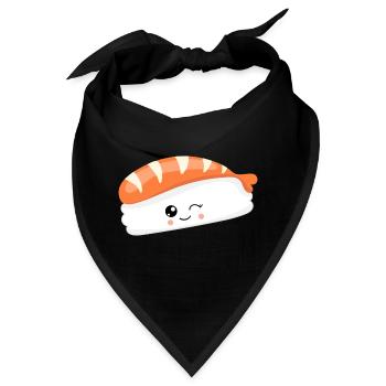 SUSHI - Bandana - Schwarz - Vorne