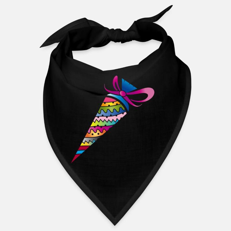 Sac d’école à motifs colorés pour la scolarisation Bandana