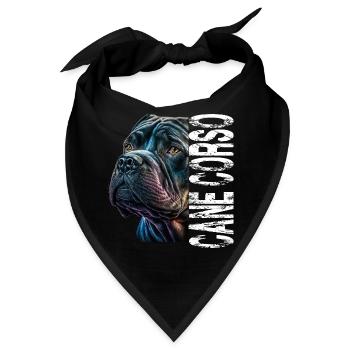 Cane Corso für einen Cane Corso Besitzer - Bandana - Schwarz - Vorne
