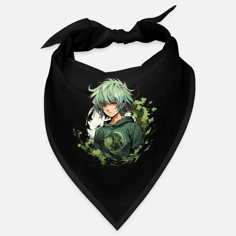 Manga Boy Design Bandana