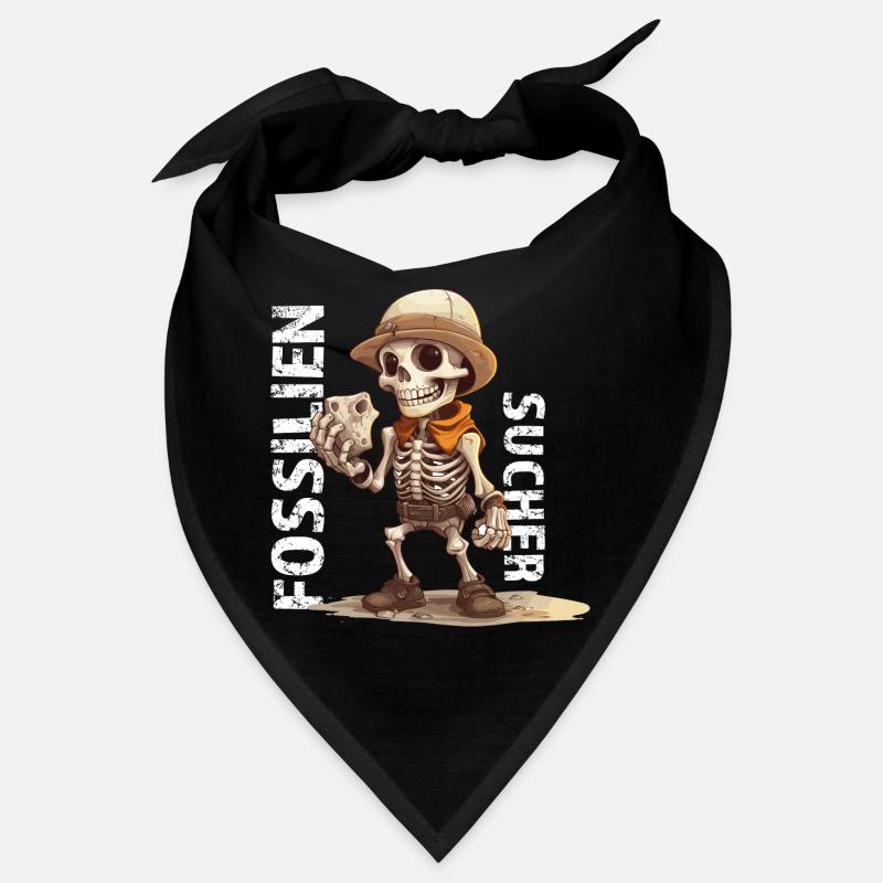 Fossil Hunter Skeletal Adventure Bandana