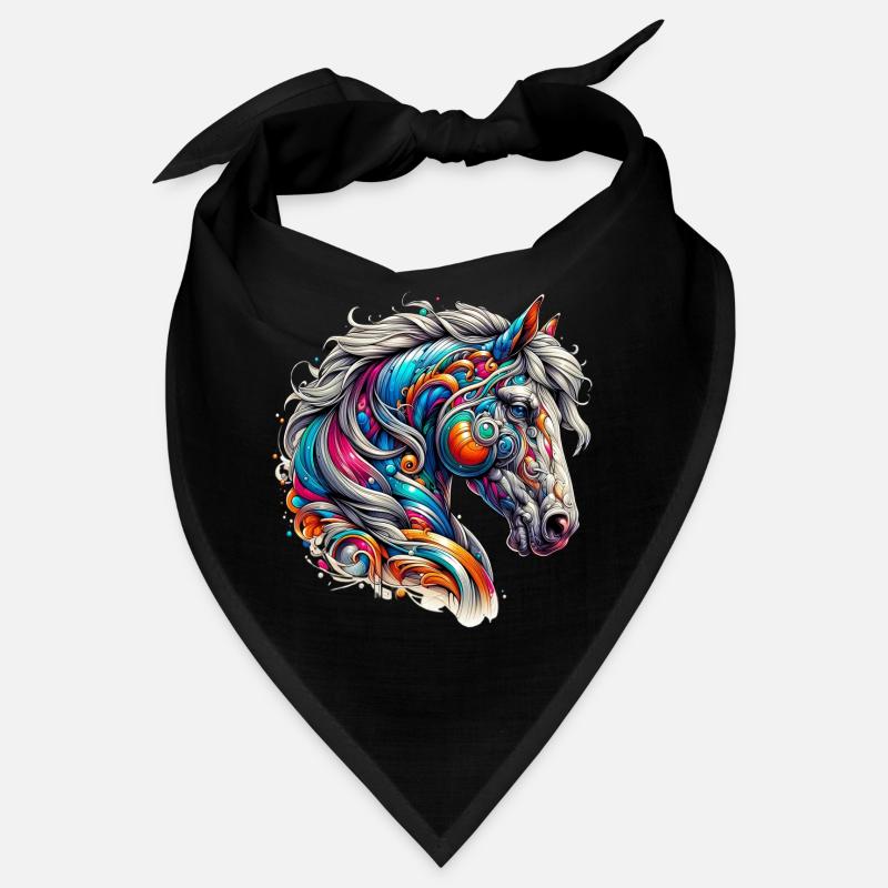 Pferd Bandana