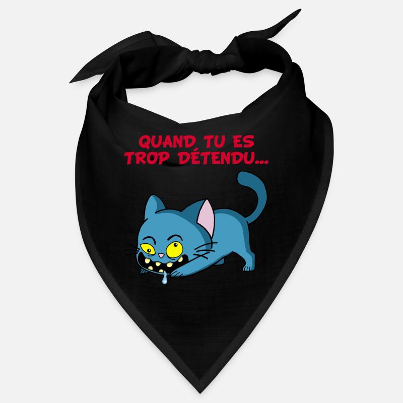 Chat manga détendu Bandana