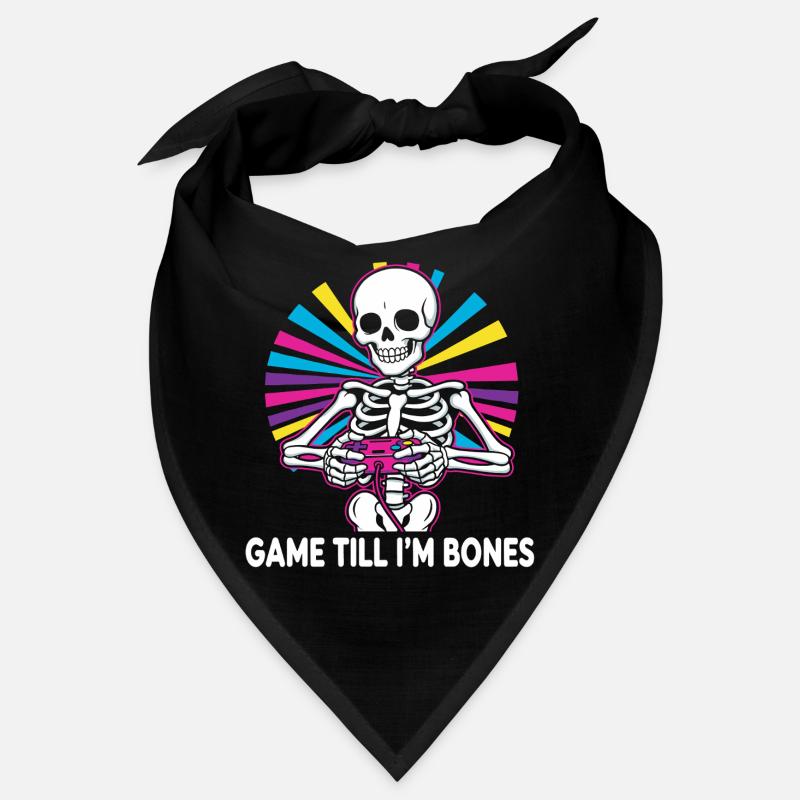 Game Till Bones Skeleton Controller Bandana