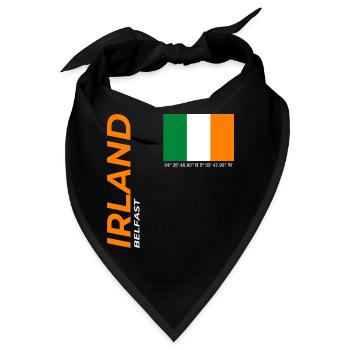 Belfast - Bandana - Schwarz - Vorne