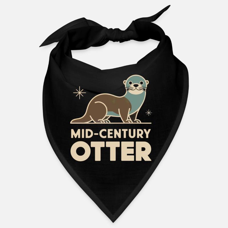 Mid-Century Otter Bandana