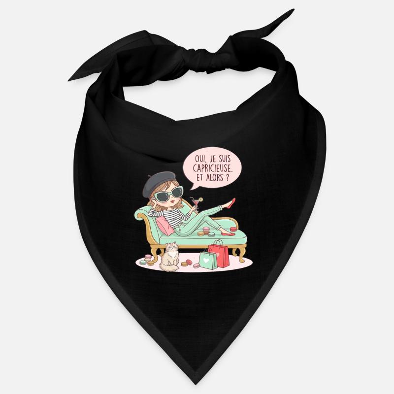 Je Suis Capricieuse Et Alors Bandana