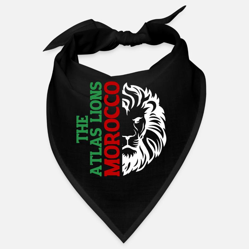 Vertical Morroco Typography with AtlasLion Bandana