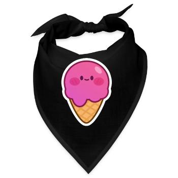 HIMBEREIS - Bandana - Schwarz - Vorne