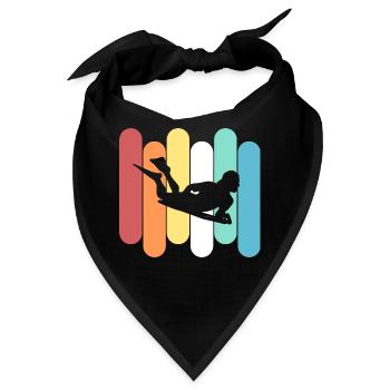 Bodyboarder - Bandana - Schwarz - Vorne