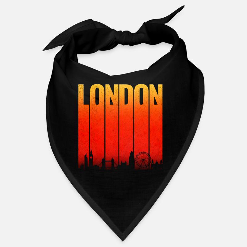 Barres de gradient de la Skyline de Londres Bandana