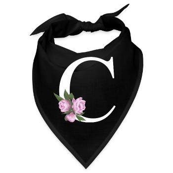 C - Bandana - Schwarz - Vorne