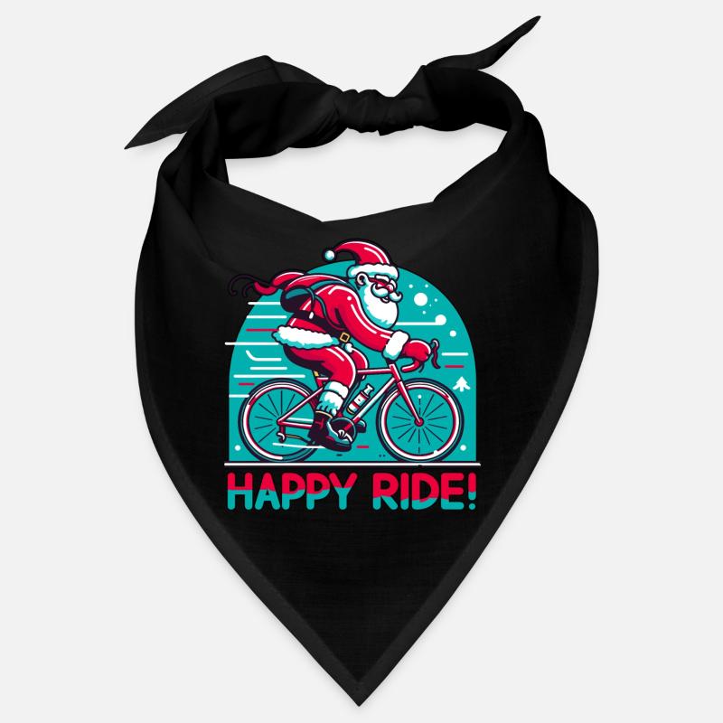 Bonne sortie de Noël Saint-Nicolas sur le vélo de route Bandana