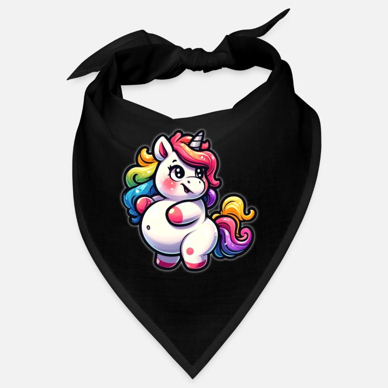 Licorne arc-en-ciel mignonne Bandana