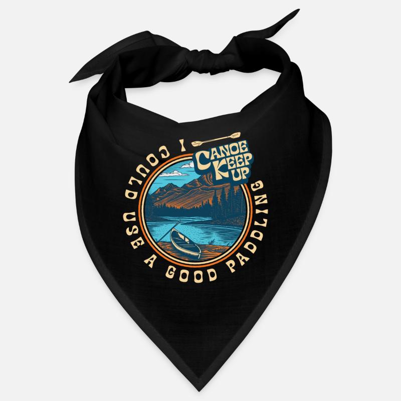 I could use a good paddling - Bandana - Schwarz