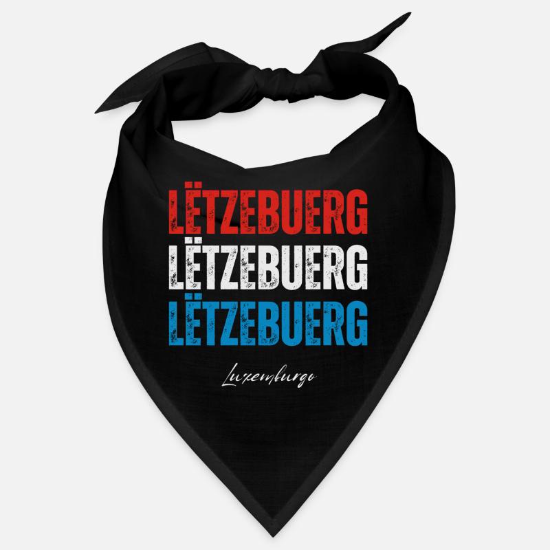 Drapeau du Luxembourg, fierté luxembourgeoise Bandana