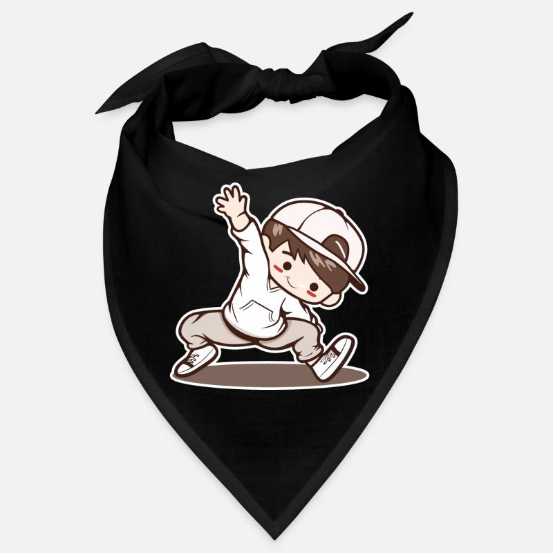 Kleiner Breakdancing Junge Bandana