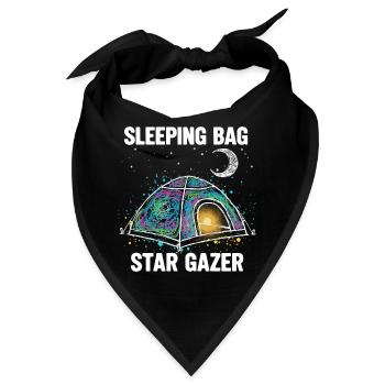 Schlafsack Star Gazer Campingzelt - Bandana - Schwarz - Vorne