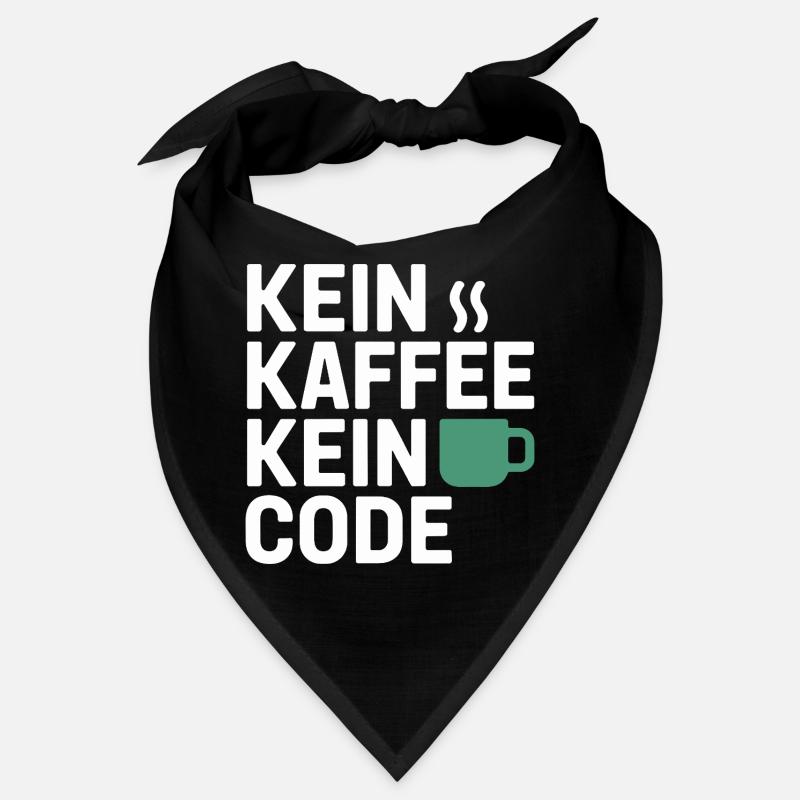 Kein Kaffee Kein Code Programmierer Informatiker Bandana