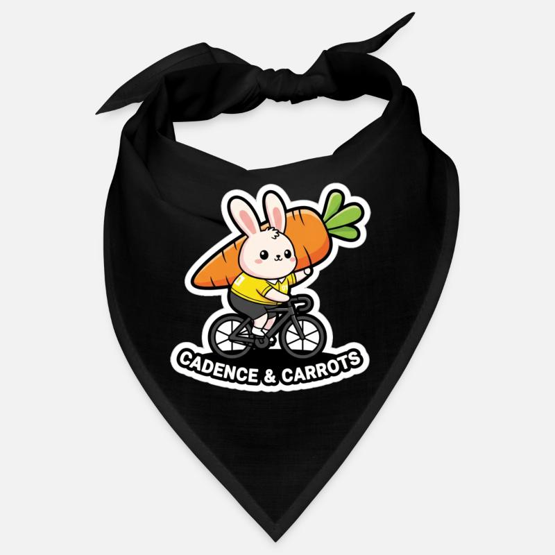 Cadence & Carrots Easter Bunny Cycling Sticker Bandana