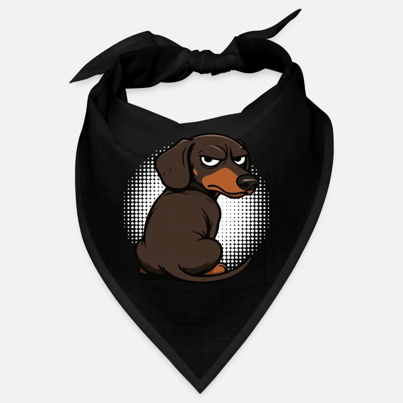 Propriétaire teckel Teckel Propriétaire teckel Propriétaire teckel Amant teckel Bandana