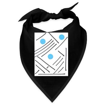 Lee - Bandana - Schwarz - Vorne