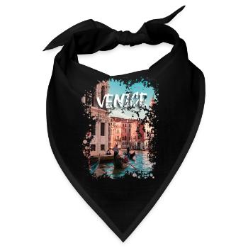 VENICE - ITALY - Bandana - Schwarz - Vorne