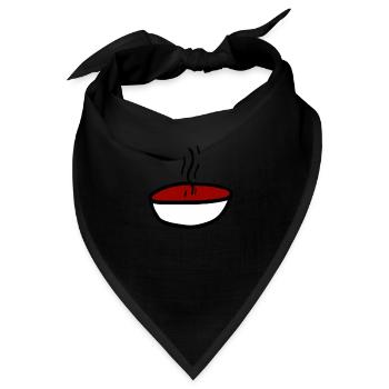 Suppe - Bandana - Schwarz - Vorne