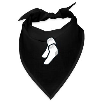 Socken - Bandana - Schwarz - Vorne