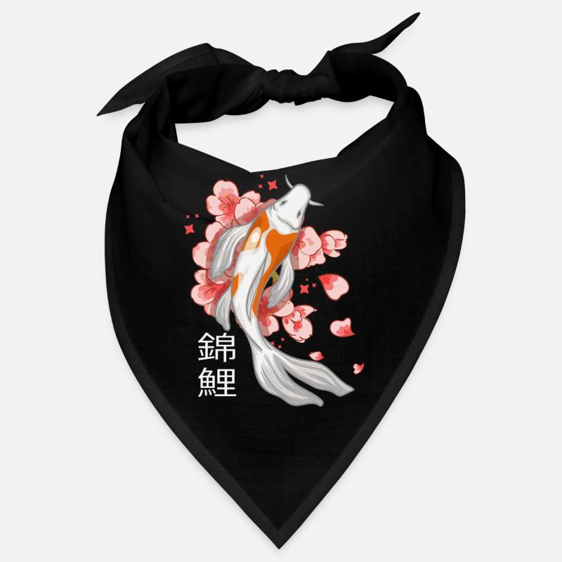 Koi fleurs de poisson fleurs Bandana