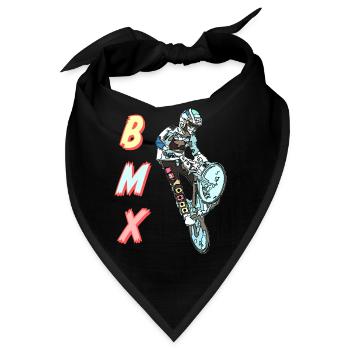 bmx - Bandana - Schwarz - Vorne