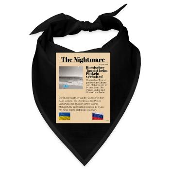 The Nightmare 2 Ironisch - Bandana - Schwarz - Vorne