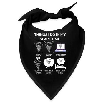Tornado - Bandana - Schwarz - Vorne