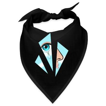 Erinnerungen - Bandana - Schwarz - Vorne