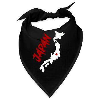 japan - Bandana - Schwarz - Vorne