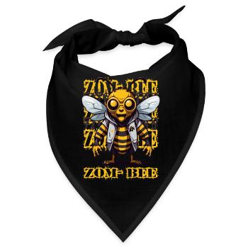 Zombie Biene - Bandana - Schwarz - Vorne
