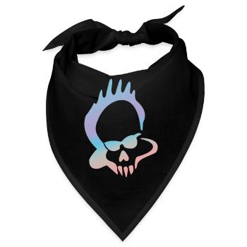 Logo Mansi Venice - Bandana - Schwarz - Vorne